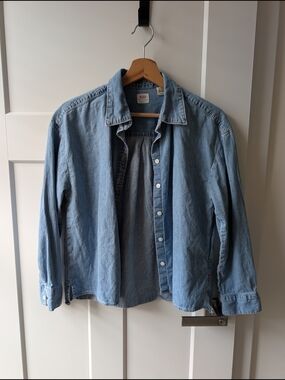 Levi's Odessa Light Wash Denim Button-Up Shirt - Light Blue